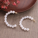 Pearl Hoop Earrings (Multiple Styles)