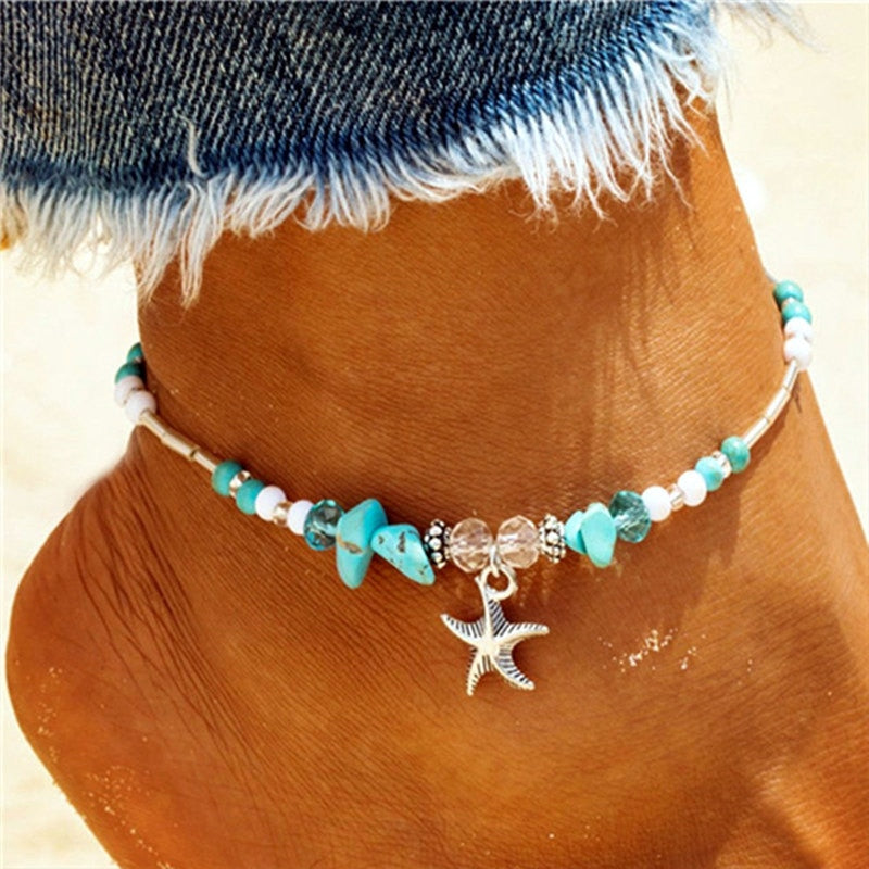 Free Birth In The Ocean Anklet