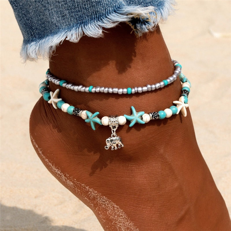 Free Birth In The Ocean Anklet