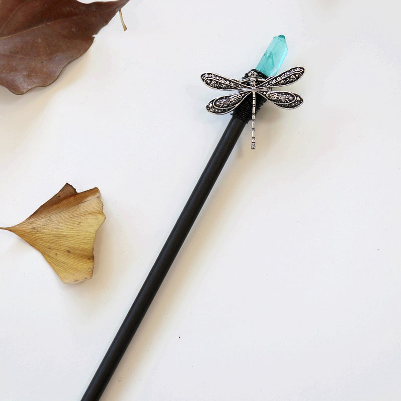 Magic Wand and Crystal Hairpins