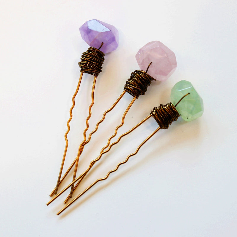 Magic Wand and Crystal Hairpins