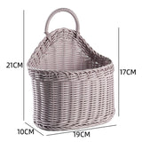 Cottage Core Woven Storage Baskets