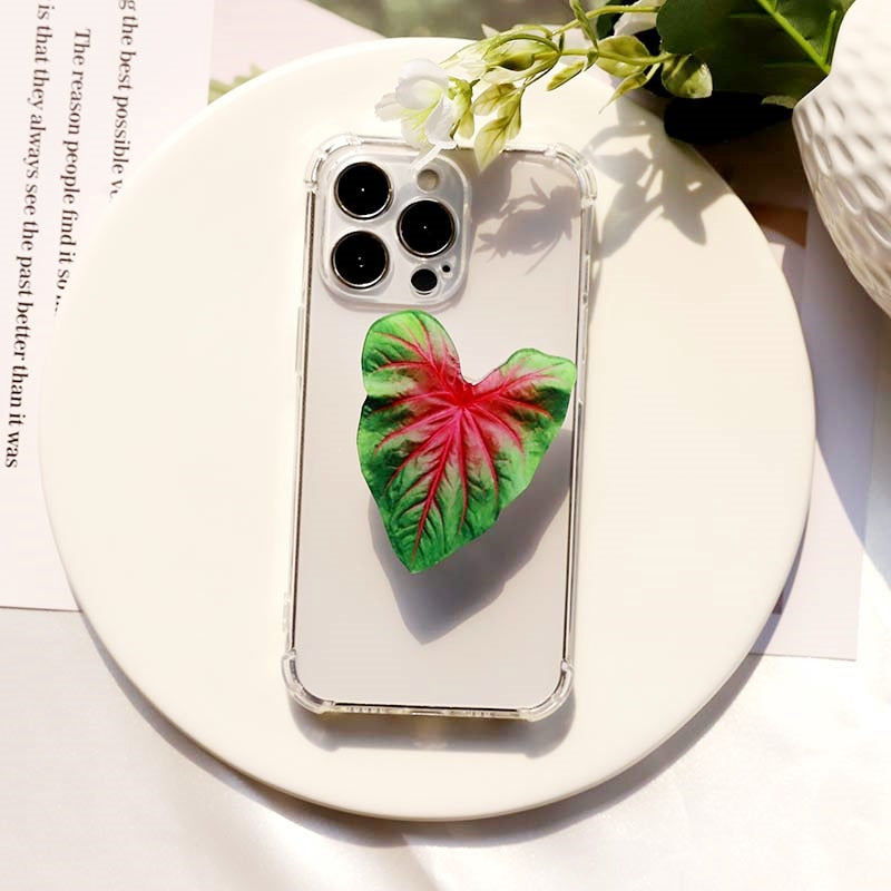 Acrylic Leaf Phone Socket