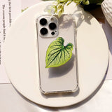 Acrylic Leaf Phone Socket