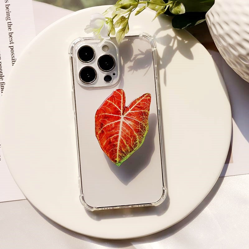 Acrylic Leaf Phone Socket