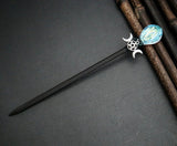 Magic Wand and Crystal Hairpins