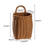 Cottage Core Woven Storage Baskets