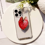 Acrylic Leaf Phone Socket