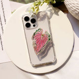 Acrylic Leaf Phone Socket