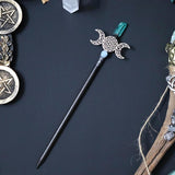 Magic Wand and Crystal Hairpins